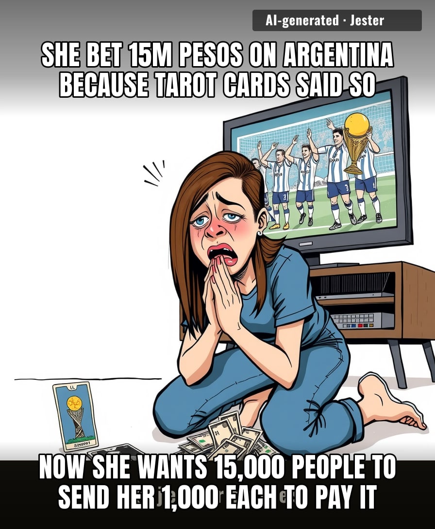 The only thing more delusional than the bet is believing the internet will foot the bill.