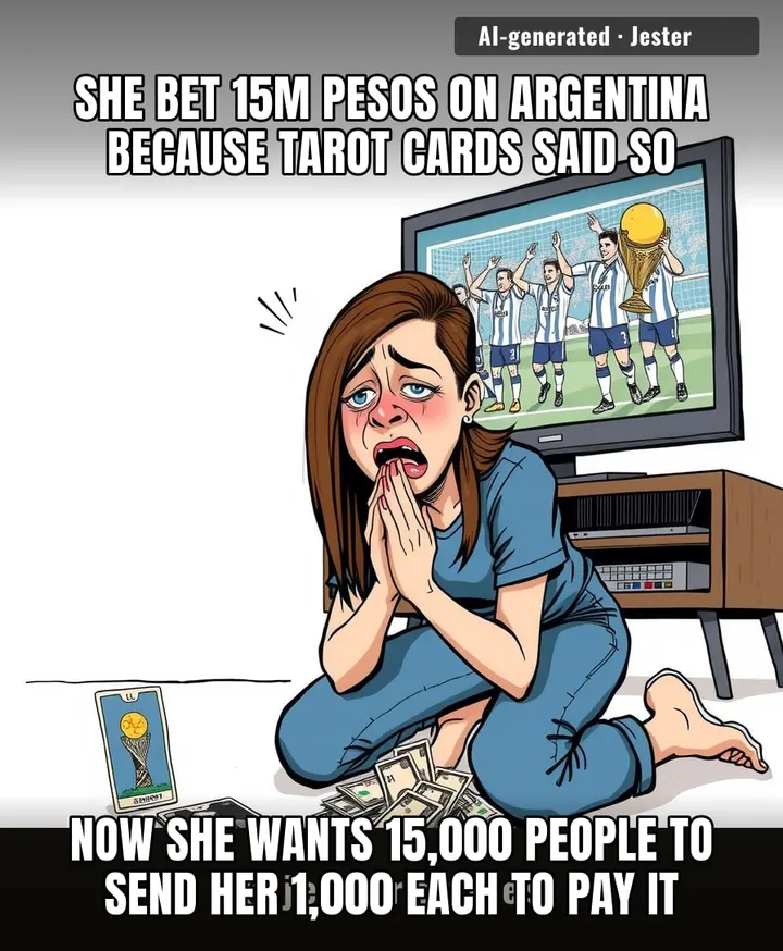 The only thing more delusional than the bet is believing the internet will foot the bill.