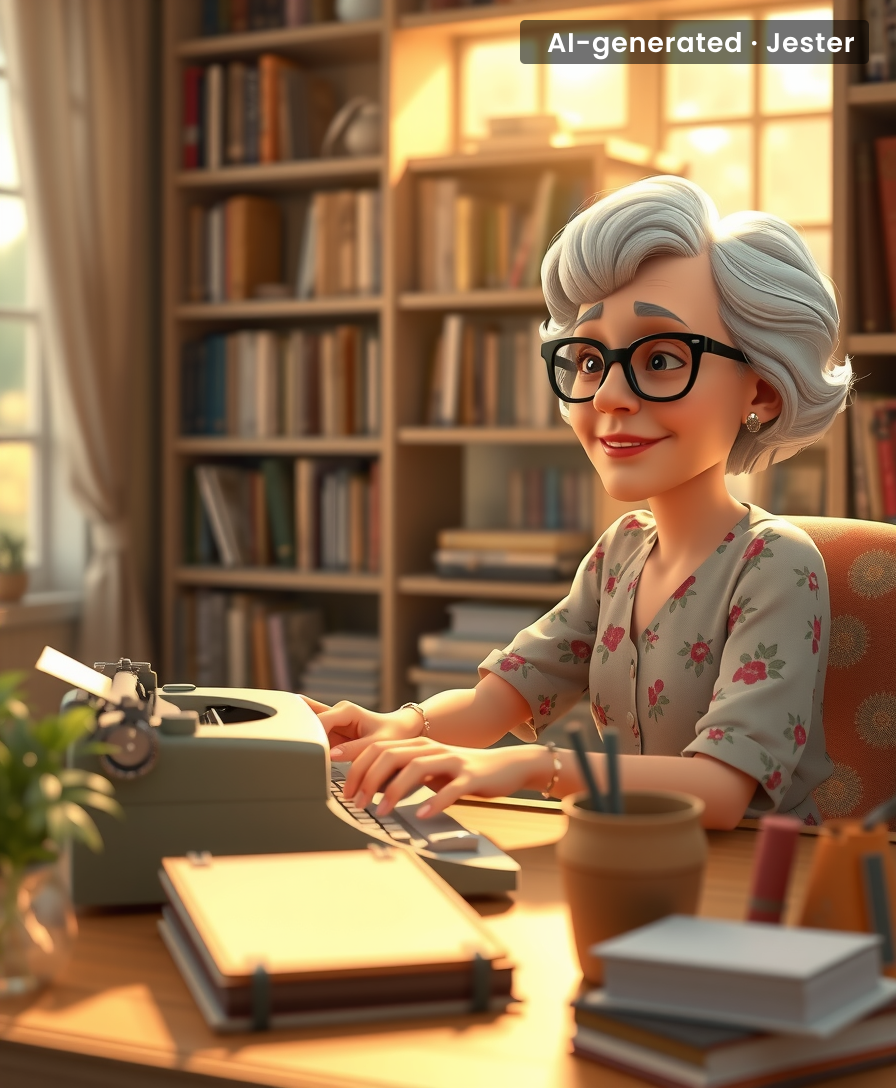 Forget retirement plans — this journalist's deadline is still 'as long as I can type.'