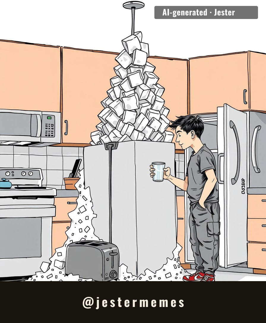 the American dream is a countertop appliance that outproduces your will to live