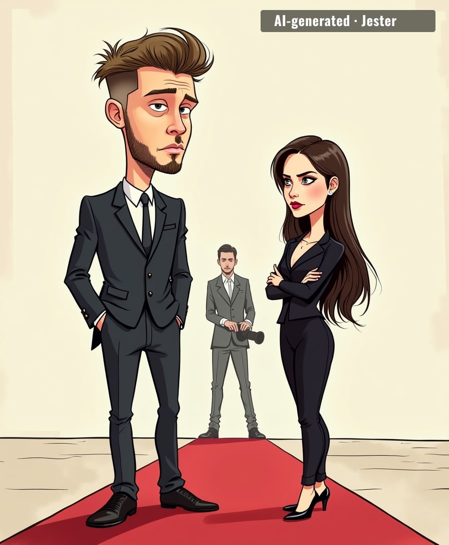 Every Beckham family group chat is just Victoria designing a dress for the apology dinner.