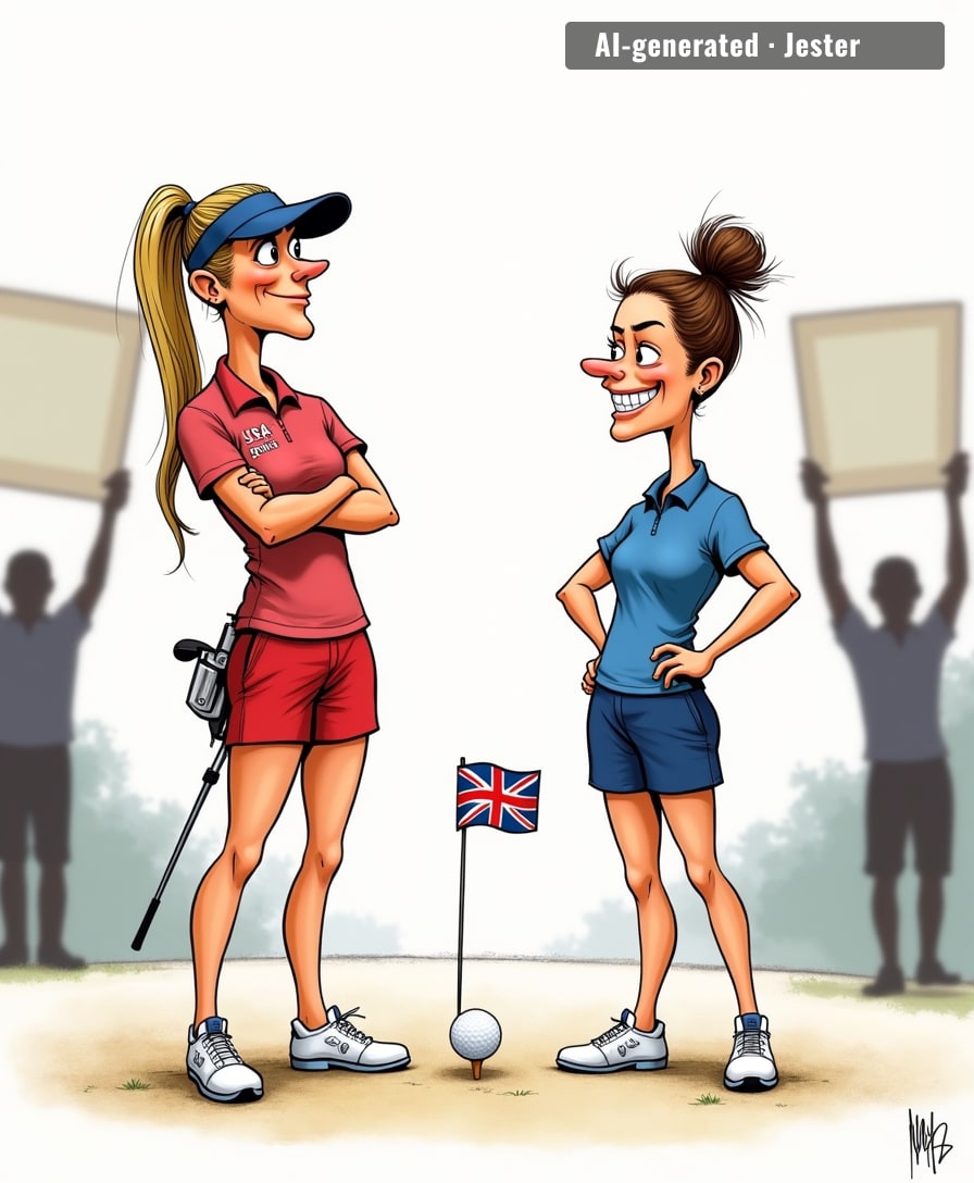 Nelly Korda saying Europe doesn't intimidate her is like a guy with three ex-wives saying marriage doesn't scare him — technically true, historically hilarious.