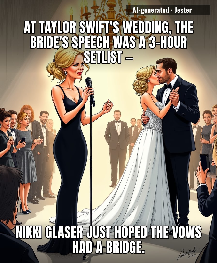 Nikki Glaser got invited to the wedding of the century and still ended up just being the opener.