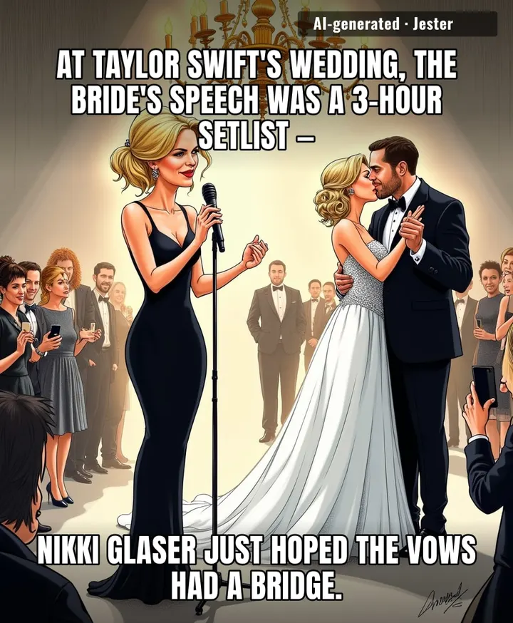 Nikki Glaser got invited to the wedding of the century and still ended up just being the opener.