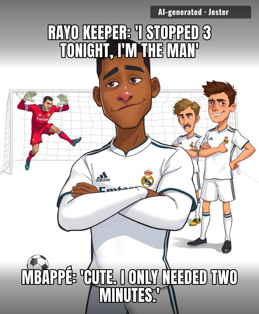Mbappé scores a brace and suddenly Madrid's other 90 million euros of attackers are 'supporting cast.'
