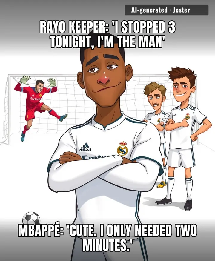 Mbappé scores a brace and suddenly Madrid's other 90 million euros of attackers are 'supporting cast.'