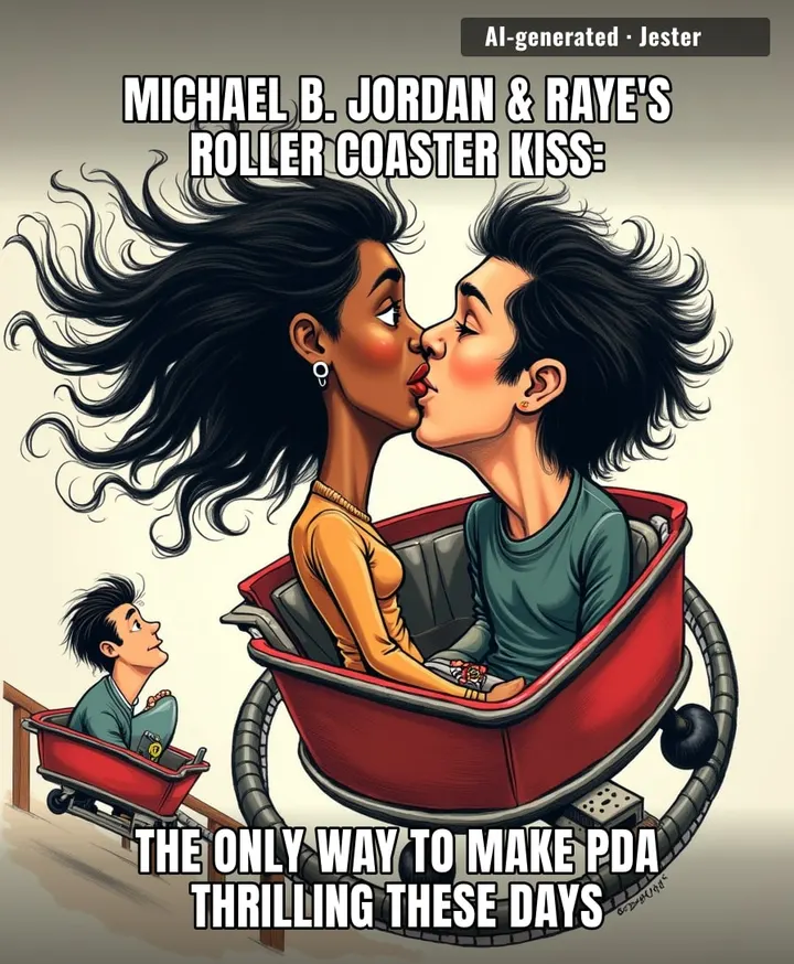 Their relationship is already more roller coaster than the one they were on.