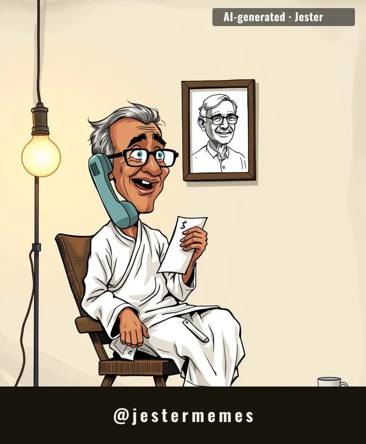 grandpa lost his savings to a robot. the fix is a robot. it never leaves the phone now.