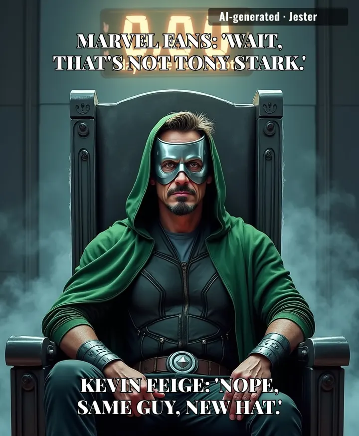 Robert Downey Jr. playing Doctor Doom is Marvel's version of having your ex show up at a party with a fake moustache.