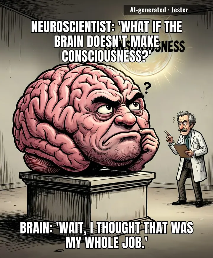 Science just discovered the brain might be a receiver, not a creator—so who's been ghostwriting all my thoughts?