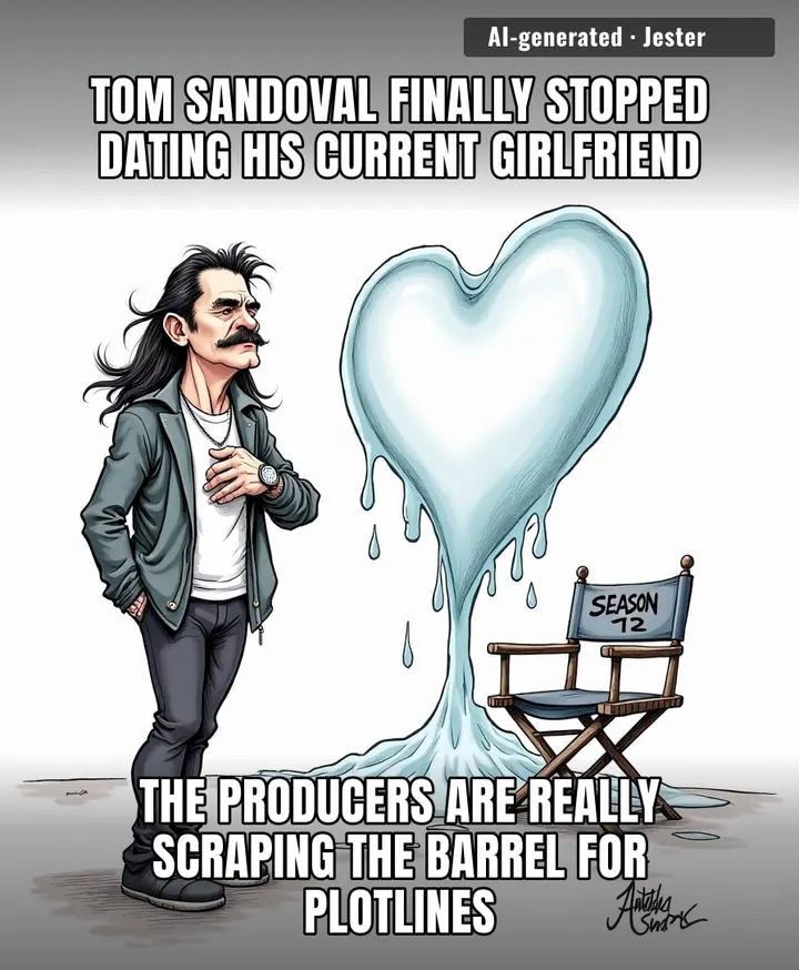At this point, Tom Sandoval breaking up with someone is less of a personal tragedy and more like a network exec realizing the writers have officially run out of ideas.