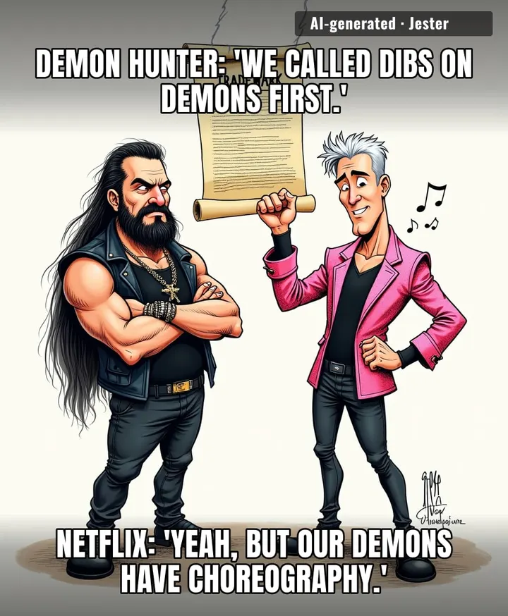 Netflix lawyers are about to discover that hell hath no fury like a Christian metal band with a trademark.