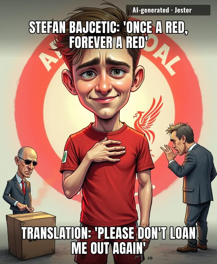 Stefan Bajcetic's farewell message is 50% love letter, 50% job application — 'forever a Red' but preferably not on the bench.