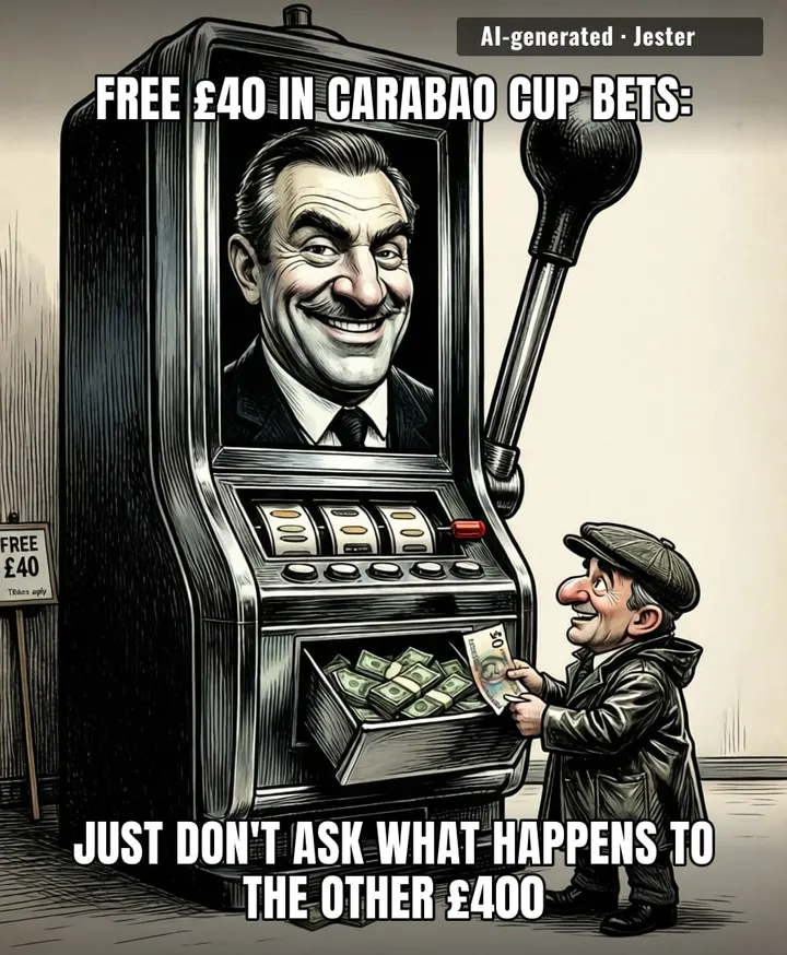 BetMGM's offering £40 in free bets, which is just their way of saying 'we'll take that back by halftime.'