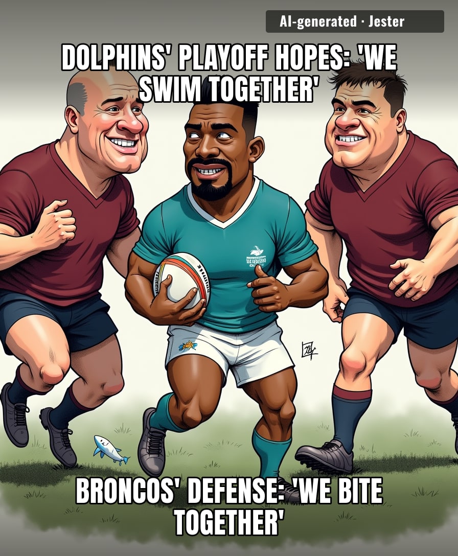The Dolphins' attack is so toothless, even the tooth fairy refuses to visit.