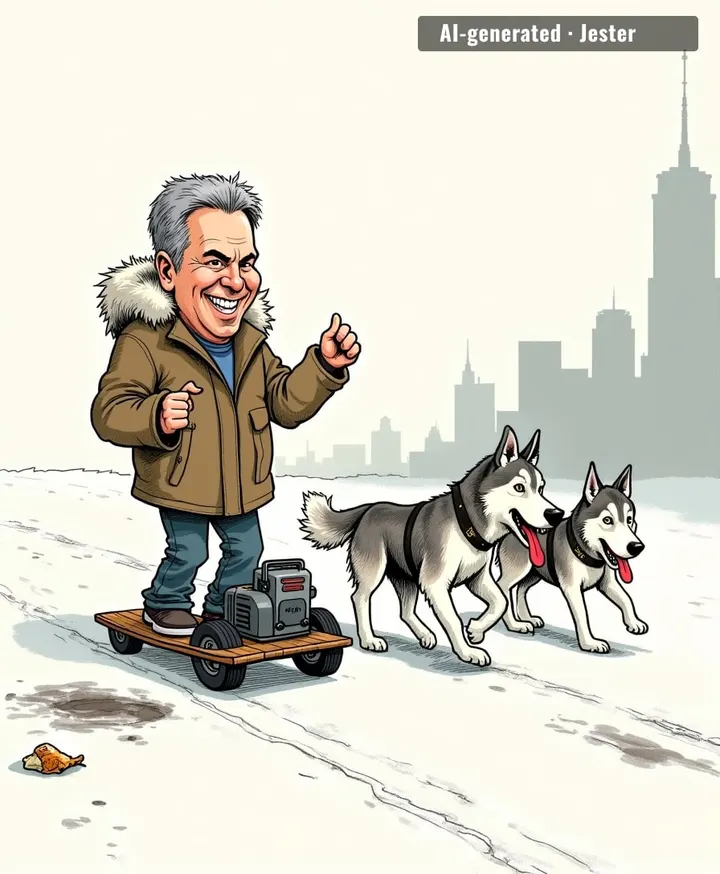 The Iditarod called. They want their snow back.