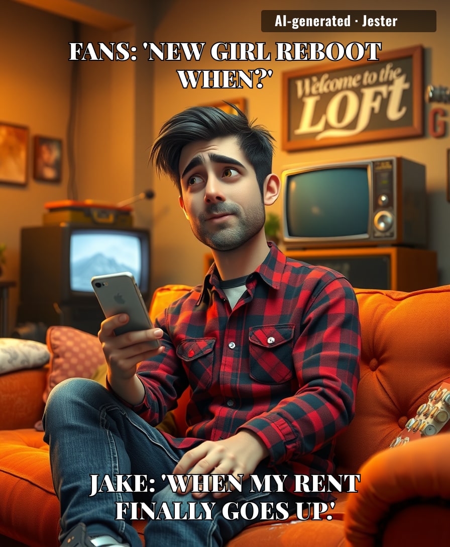 The only thing more dated than a New Girl reboot is the $1,200 rent on that loft.