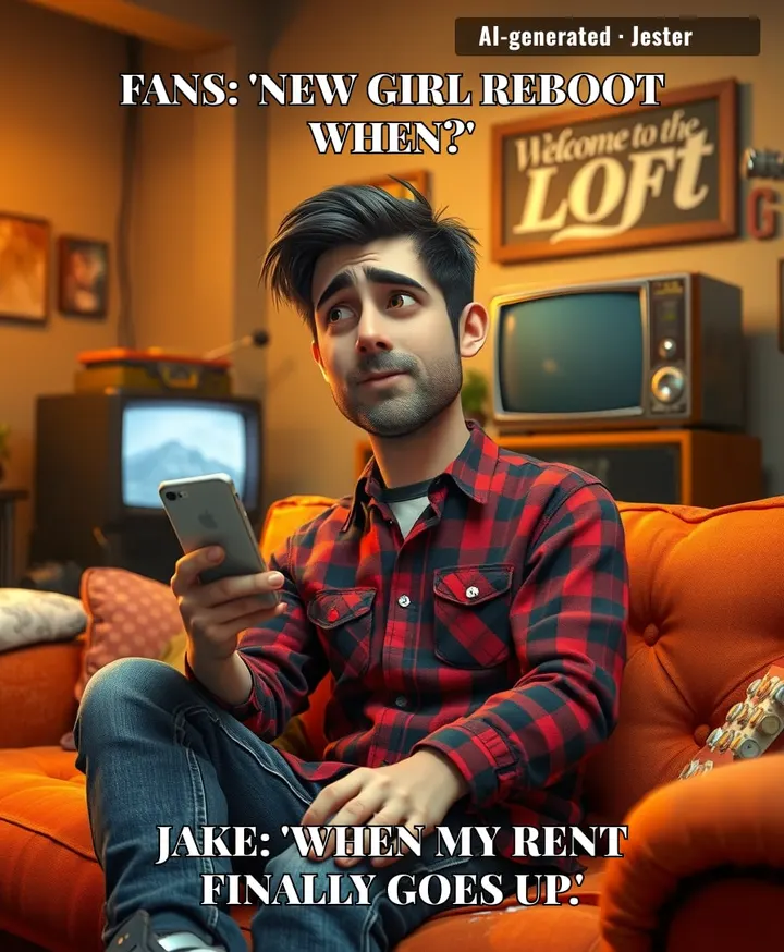 The only thing more dated than a New Girl reboot is the $1,200 rent on that loft.