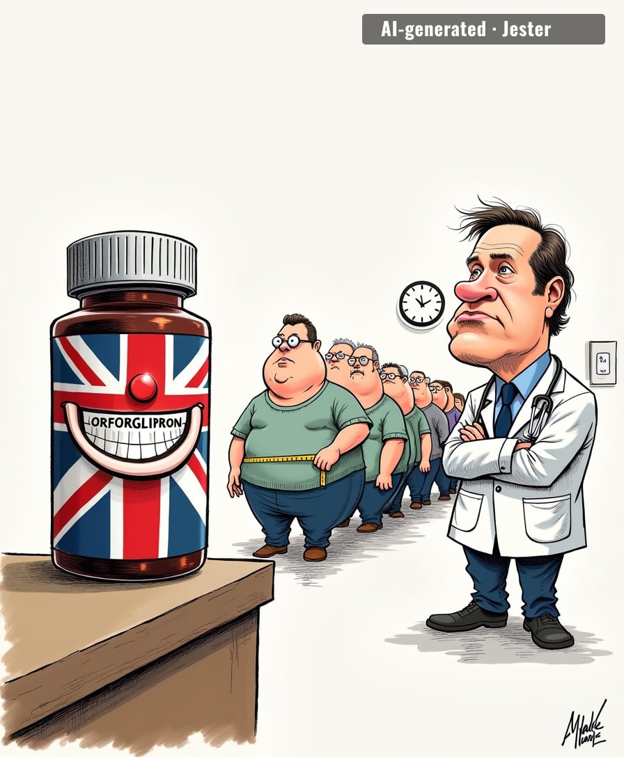 UK regulators just legalized the weight-loss pill; now the only side effect is your friends asking if you've been 'feeling okay, you look different.'
