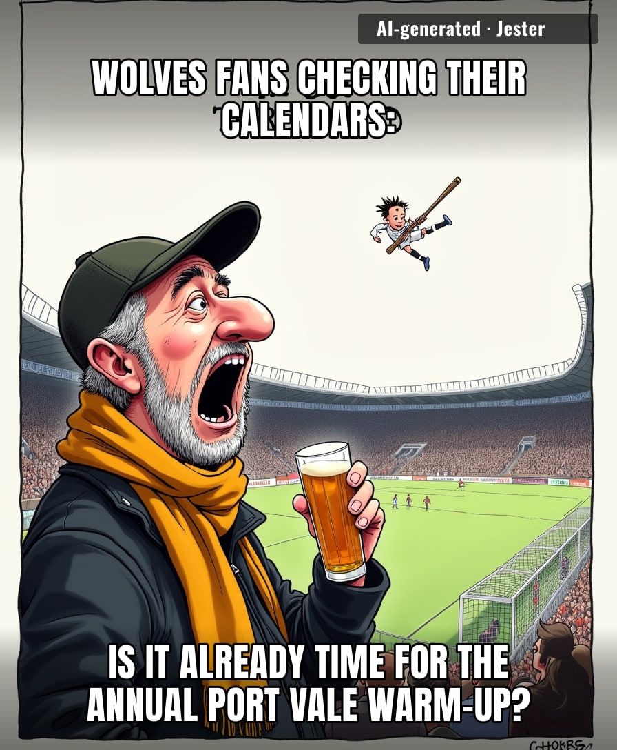 Port Vale's players can finally tell their grandkids they played at a Premier League stadium—just not against a Premier League team.