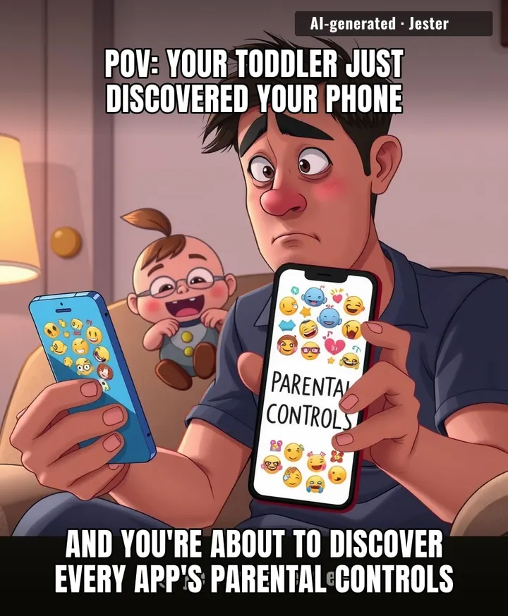 The real plot twist? Dad's coming home to a phone that knows more about his spending habits than he does.