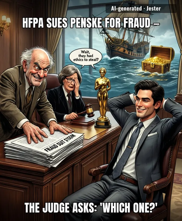 HFPA suing for fraud is like a pirate suing for stolen ship rights — while still flying a Jolly Roger.
