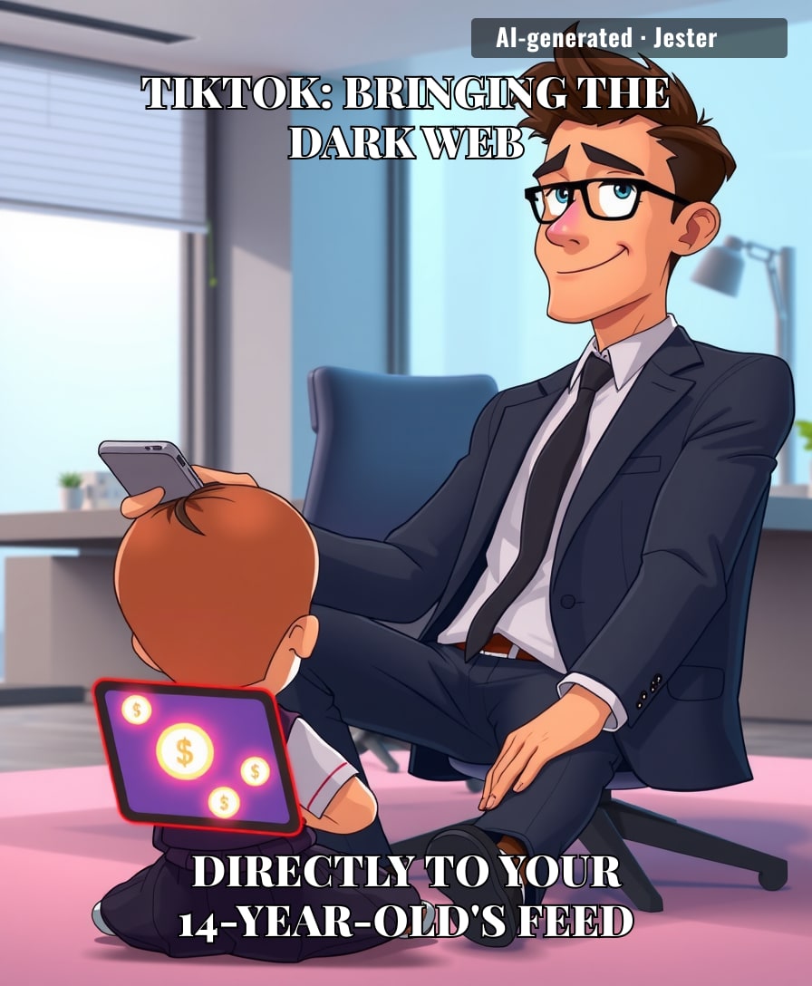 The only thing TikTok works harder at than selling counterfeit cash is making sure your child finds the plug for it before their math homework.