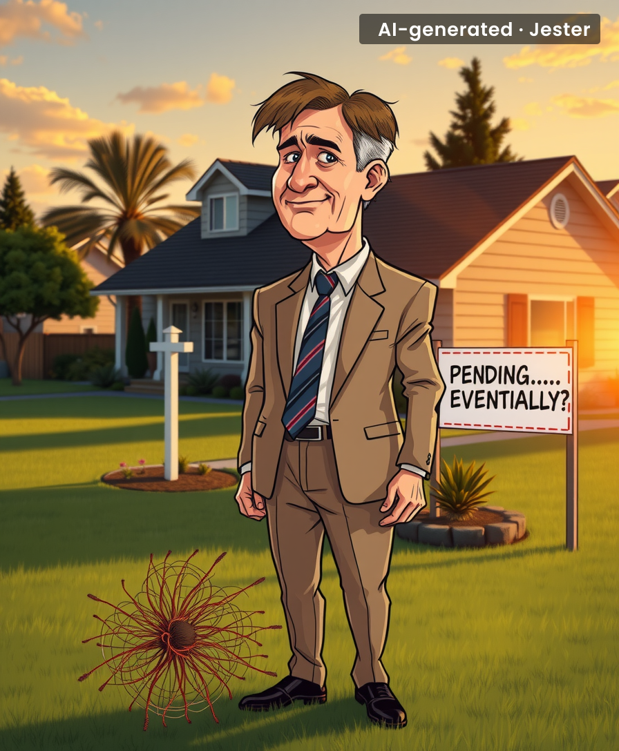 Turns out the only thing longer than a home sitting on the market is the homeowner's list of excuses.