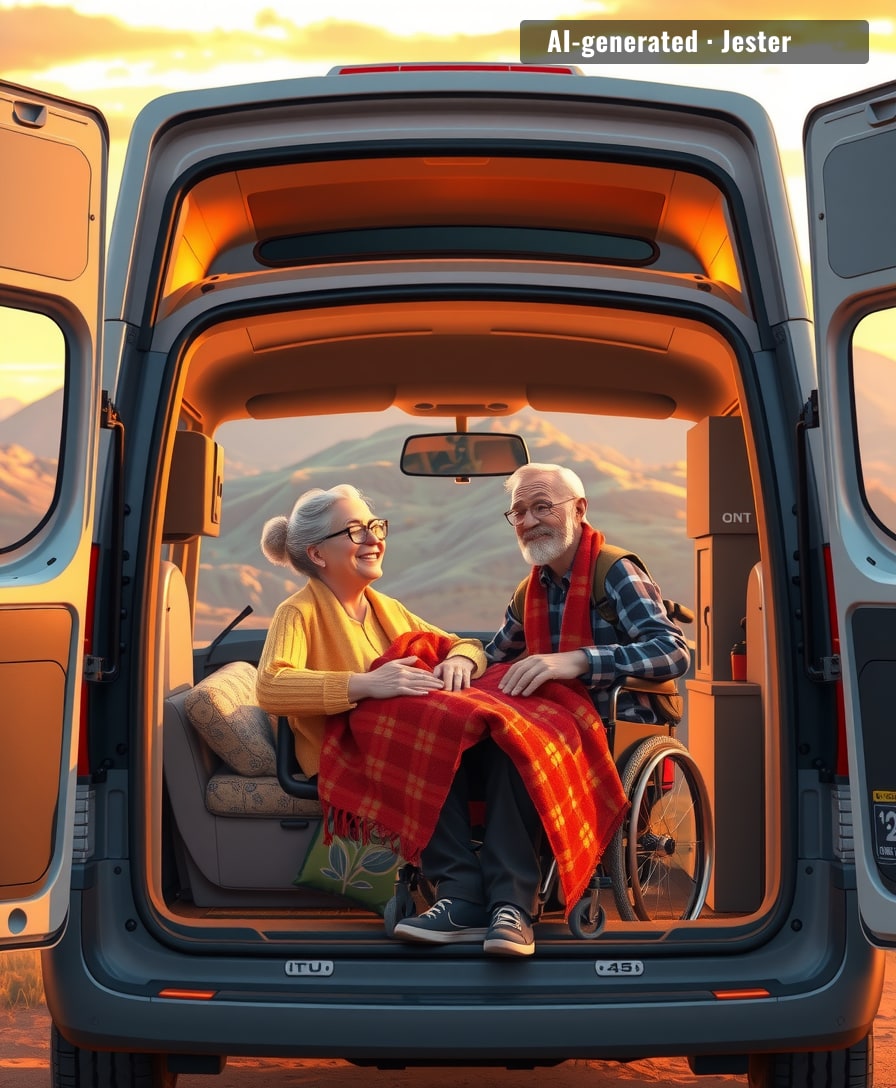 When the doctor says 'get some rest,' clearly they meant in a camper van across the country.
