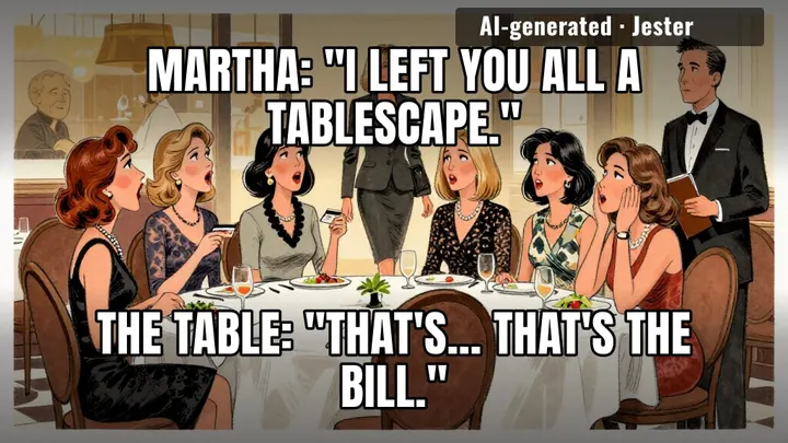 $400M net worth. Splits the check like a woman who brought her own Tupperware.