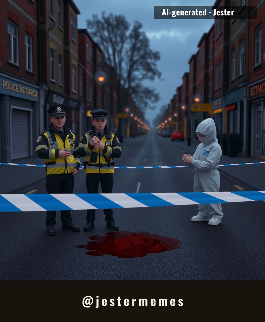 A community's daily artery severed by violence, leaving residents in shock and fear.