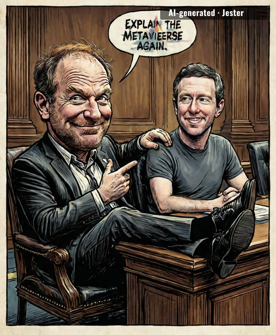 the only guy telling the truth in a movie about lies is the one paid to make things up for a living.