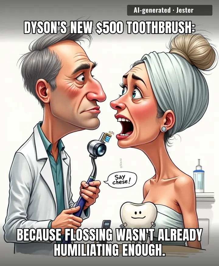 Finally, a way to watch my teeth decay in 100k pixel glory — my dentist is going to love the replay.