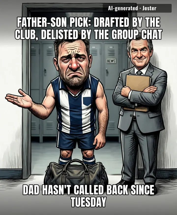 a father-son pick is just nepotism with a handshake and a 12-month exit clause
