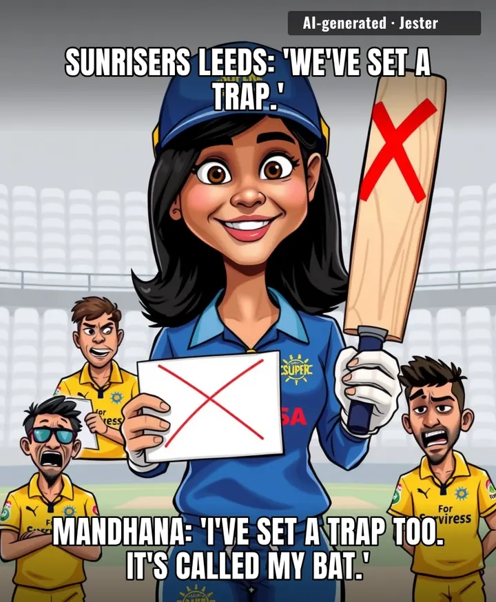 Sunrisers Leeds: where Smriti Mandhana goes to pad her average.
