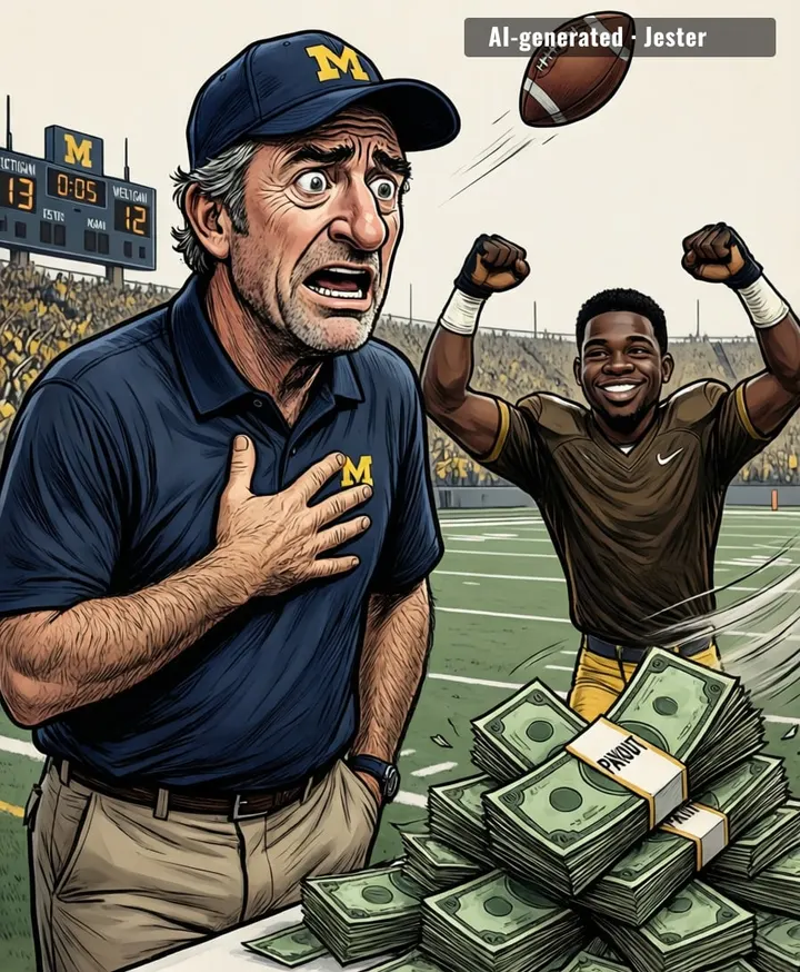 Paying $1.9M to almost lose is the most efficient way to buy a heart attack since the last Michigan game.