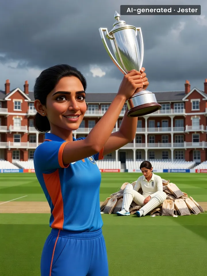 England's women just discovered that Lord's isn't a museum—you actually have to play.