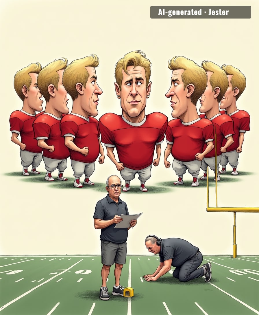 Finally, a quarterback who can disappoint you from every angle.