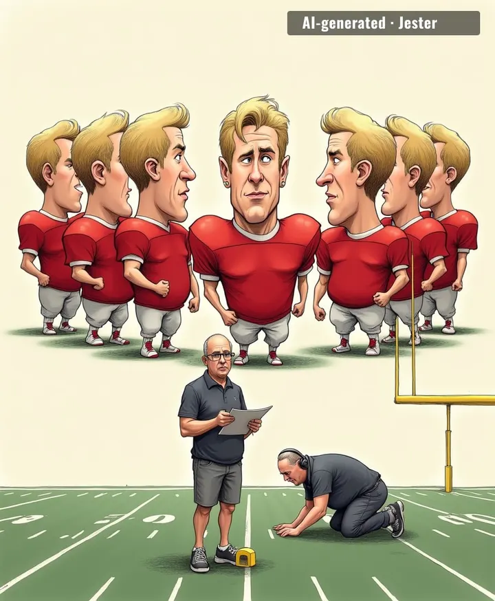 Finally, a quarterback who can disappoint you from every angle.