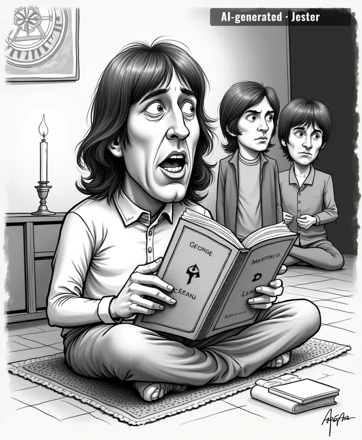 George consulted a 3000-year-old oracle for divine guidance and still got outvoted 2-1 by John and Paul.