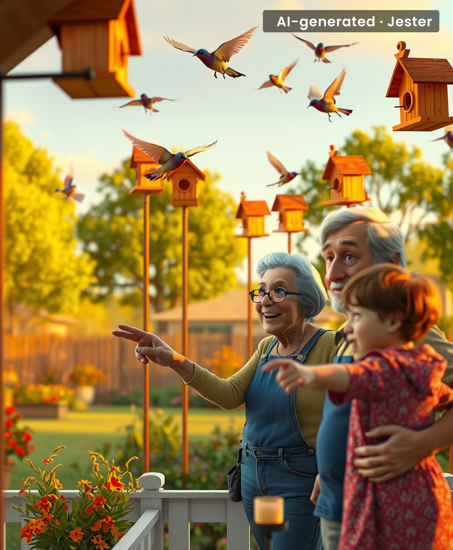 Turns out, the secret to avian real estate is a whole lot of community spirit.
