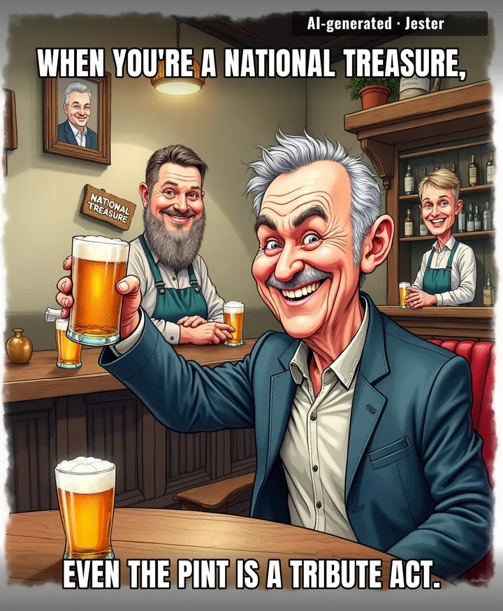 Bob Mortimer's drink order is now a heritage site, and the Worcestershire pub is just the gift shop.