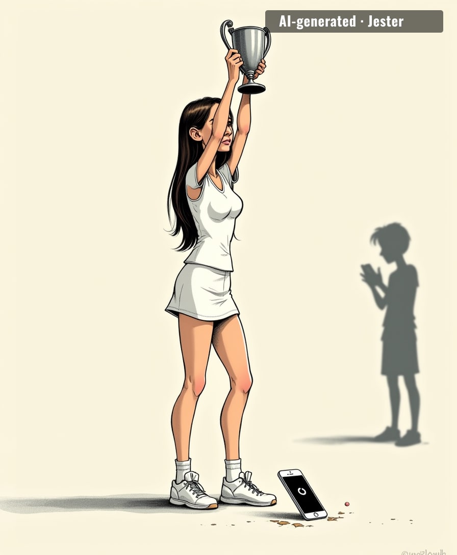 Elena Rybakina just won the US Open and the internet can't even confirm it — the site is buffering in solidarity with everyone who wrote her off.