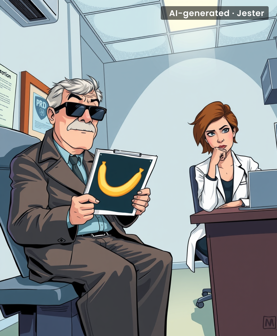 Every fake symptom is a job interview for the doctor's most practiced eye-roll.