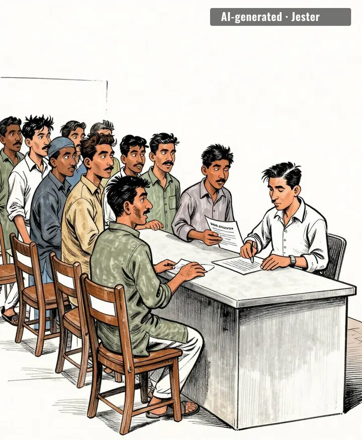 the new scheme: apply for a wife, attach caste certificate, wait for allotment.