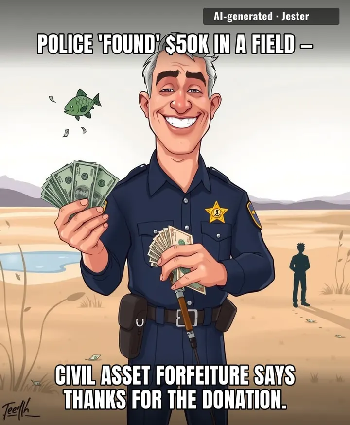Somewhere, a cop's new boat is already being christened 'The Fourth Amendment.'