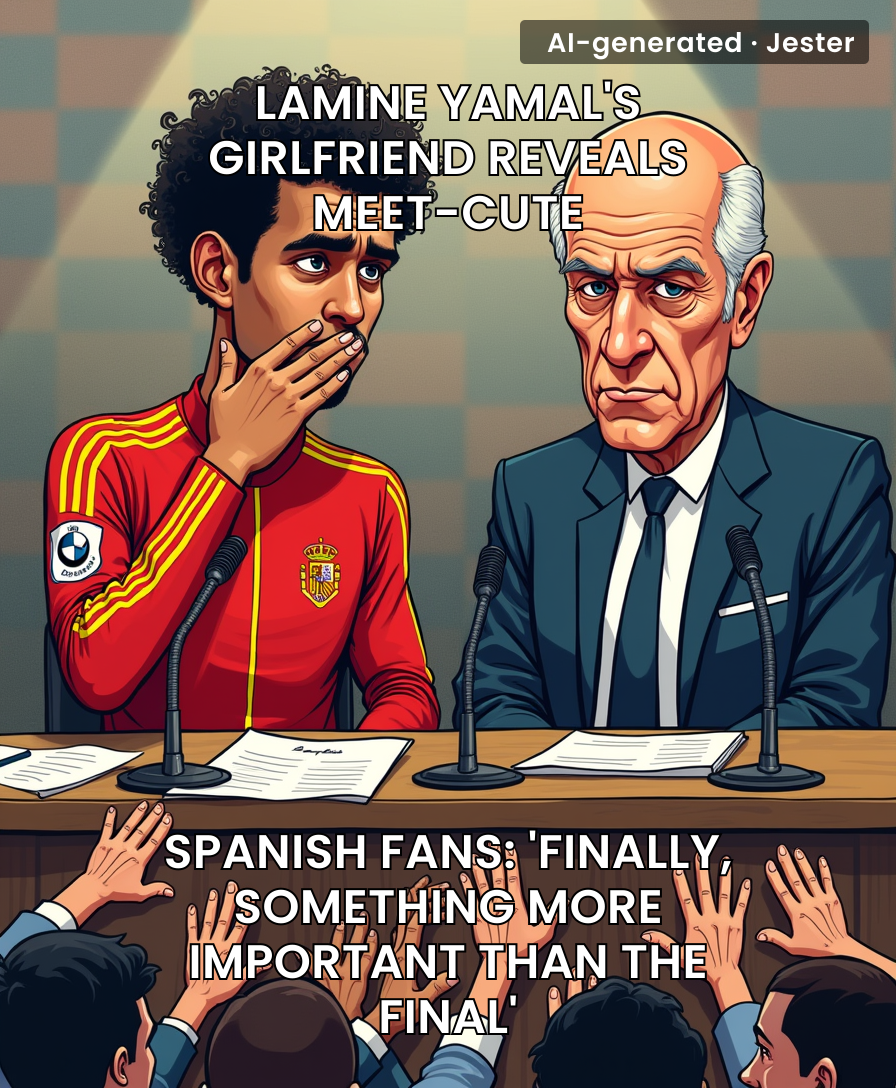 The only thing more viral than Lamine Yamal's World Cup final performance is his girlfriend's origin story.