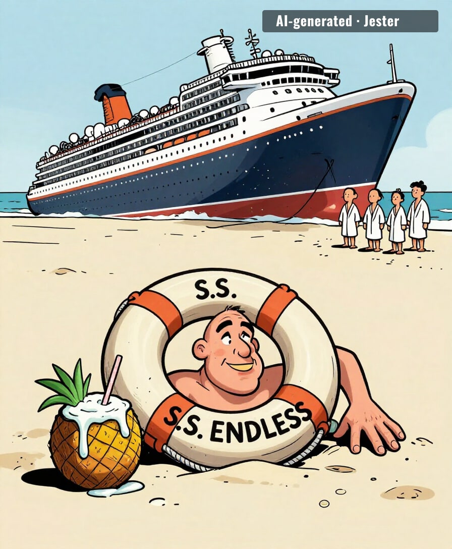 'endless' turned out to be the fuel estimate.