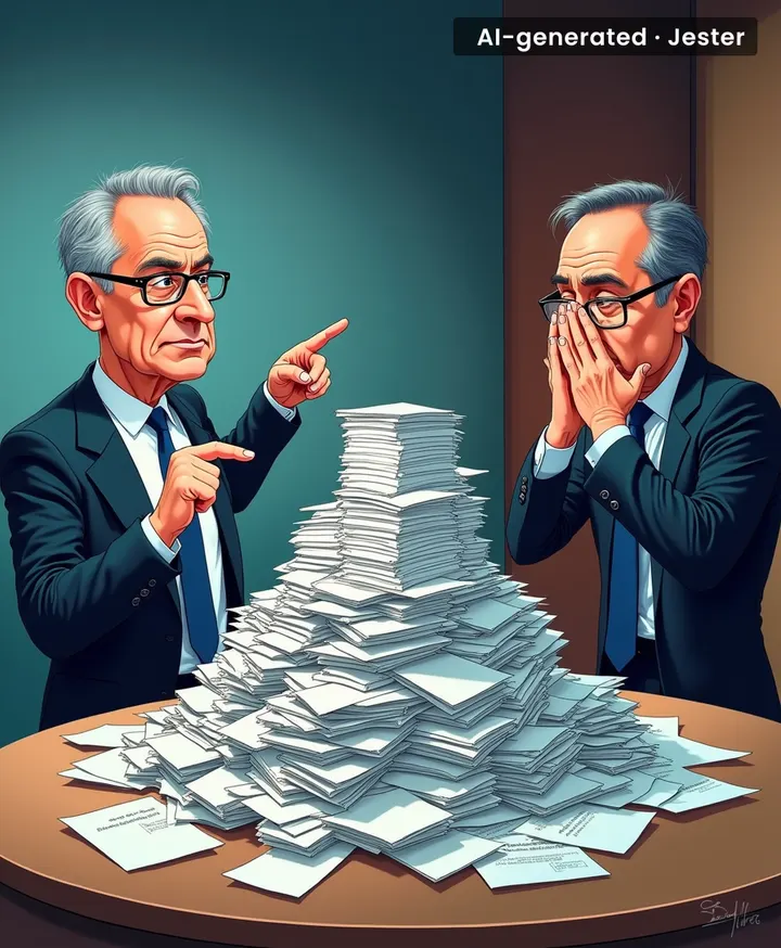 The only thing larger than Ranucci's mountain of lies is the mountain of minutes he's pretending isn't there.