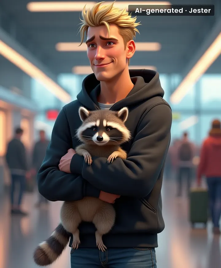 Haaland's latest signing: a raccoon with better PR than most football agents.